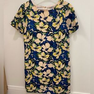 Jcrew floral dress, small